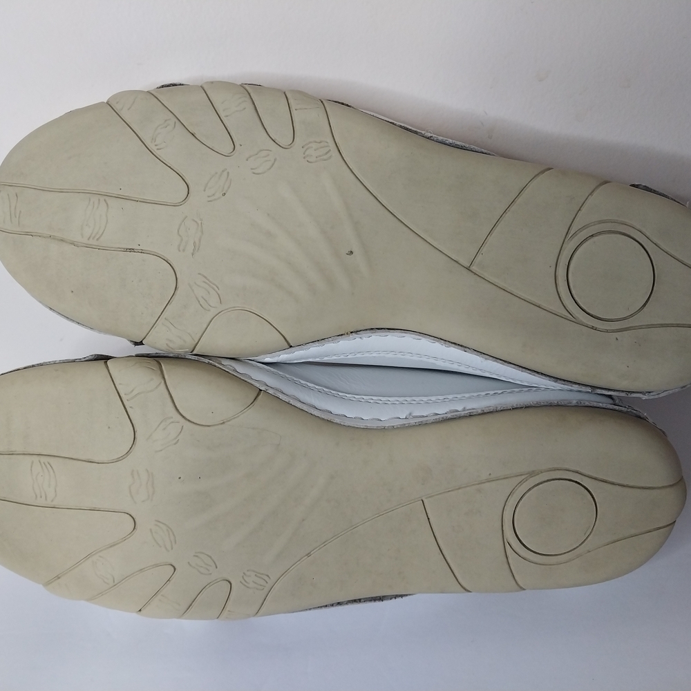 Salkin Size 40 Handmade White Leather Men's Sneakers - Picture 11 of 11